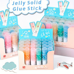 Vanishing Jelly Glue Stick Craft Art School Project Paste Washable 24pcs