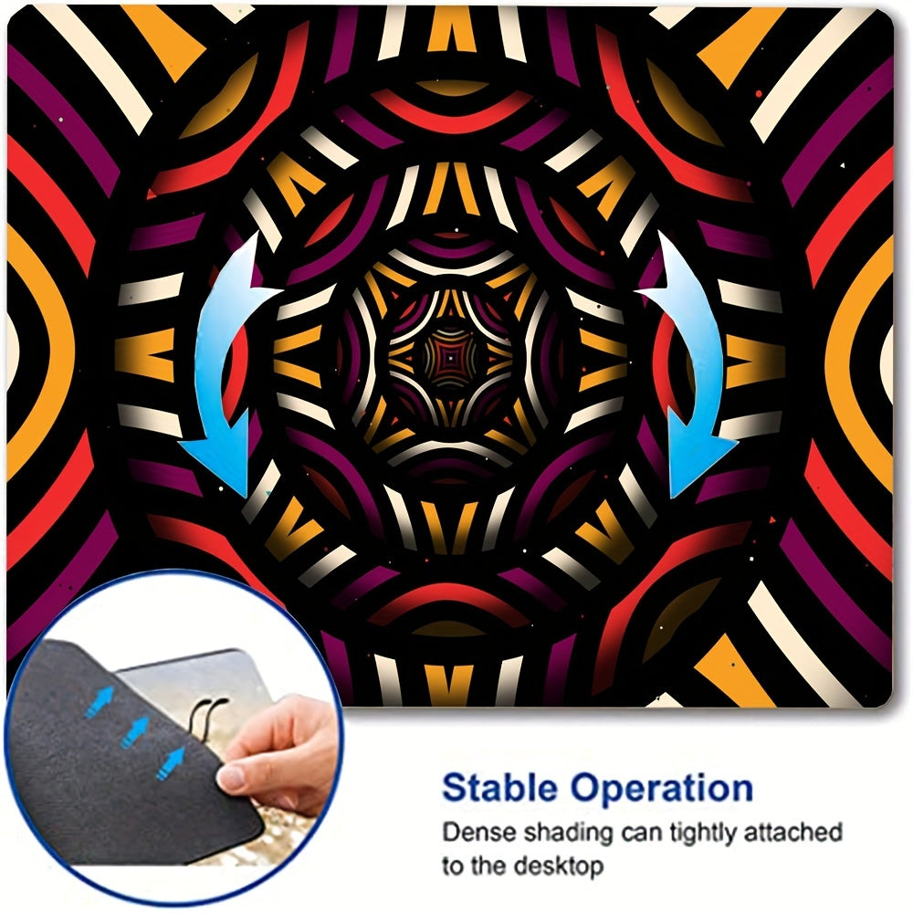 3D Printing Illusion Mouse Pad Office Supplies