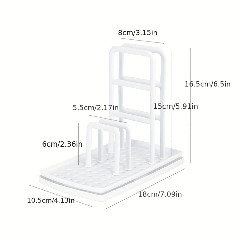 Creative 2 In 1 Kitchen Storage Drain Shelf Sink Organizer