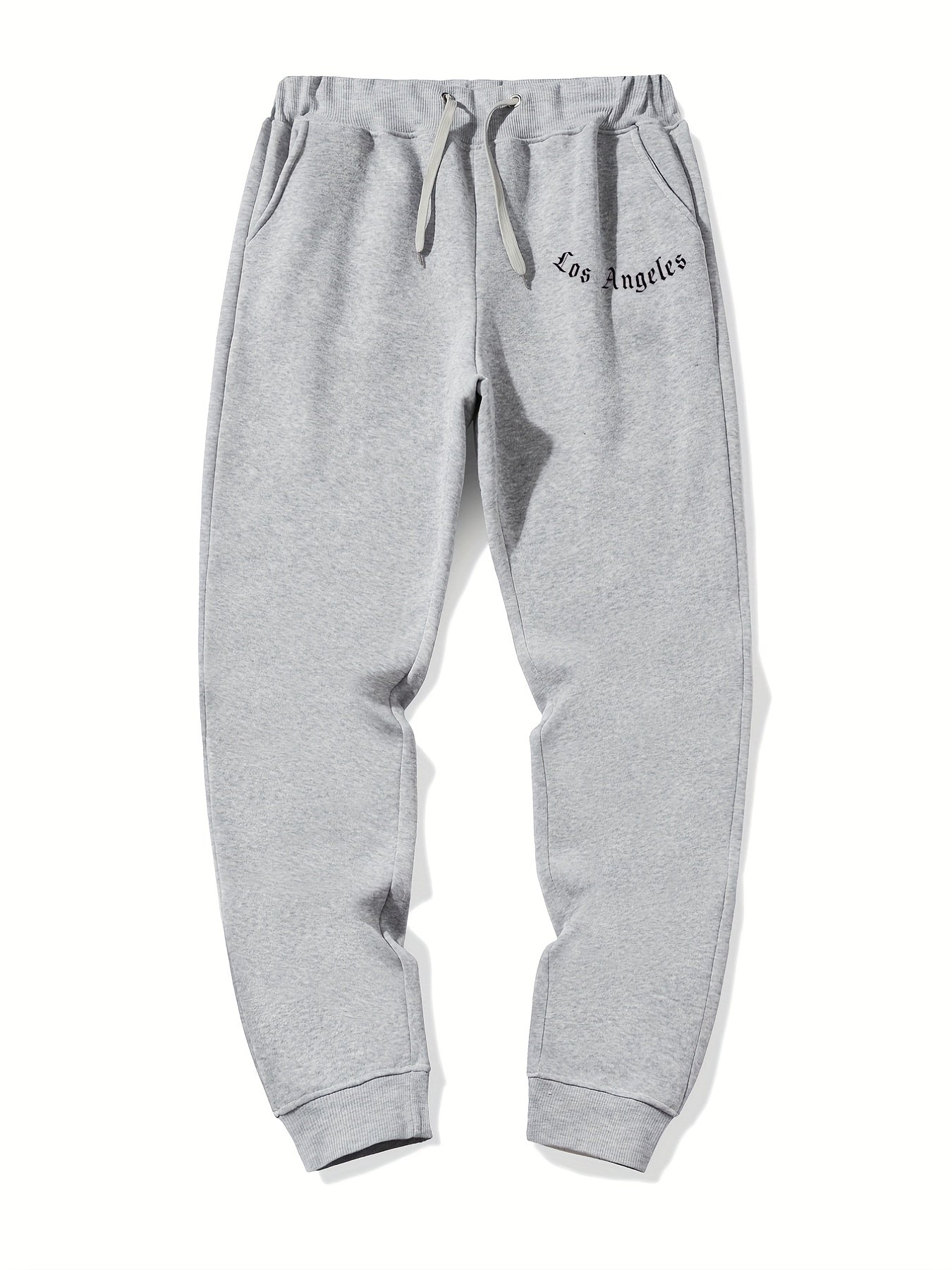 LA Casual Stretch Graphic Joggers Men's Sweatpants