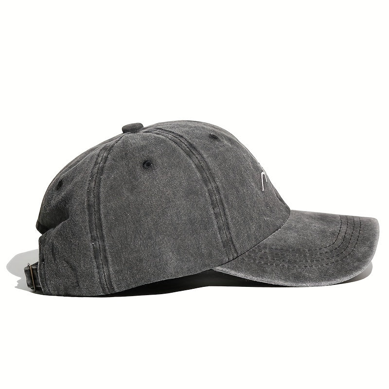 Mountain Embroidery Baseball Cap Vintage Sun Hat Outdoor Snapback Hip Hop Cap