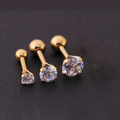 Zirconia Stud Earrings & Artificial Diamond Studs for Girls