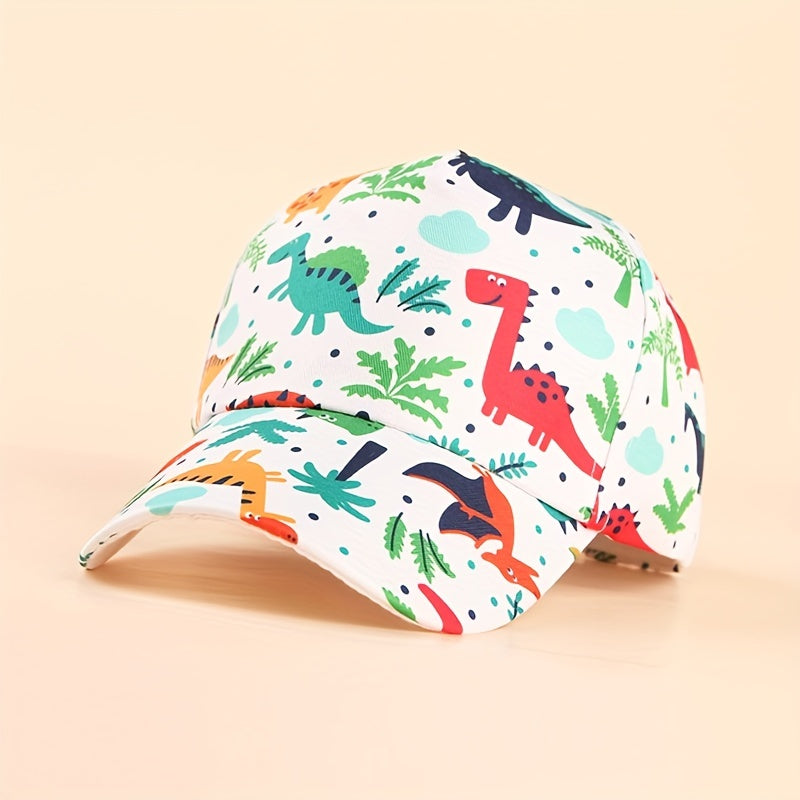 Girls Animal Embroidered Baseball Cap Adjustable Sun Hat