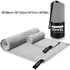 Quick Dry Towels 2 Pack 14 Options Lightweight Microfiber Travel Towels With Bag