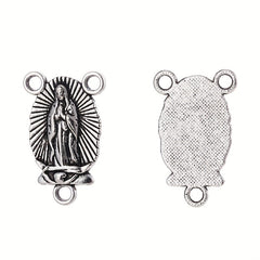 60pcs Religious Figure Pattern Hangings Jewelry Connectors