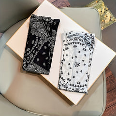 Paisley Print UV Protection Ice Sleeves for Women Men