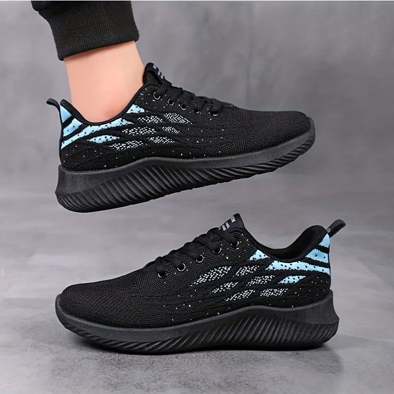 Men's Lace up Sneakers Athletic Shoes Breathable Running Basketball