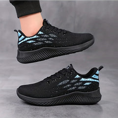 Men's Lace up Sneakers Athletic Shoes Breathable Running Basketball