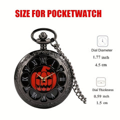 Vintage Halloween Cosplay Pocket Watch Kids Accessories