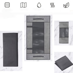 Under Bed Organizer for Blankets, Clothes & Quilts