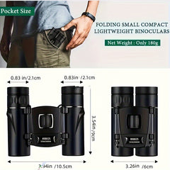 Portable HD Zoom Binoculars for Outdoor Camping & Tourism