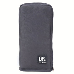 Canvas Standing Pencil Bag, Female High Beauty Pencil Box