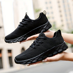 Men's Lace up Sneakers Casual Walking Shoes Comfortable And Breathable