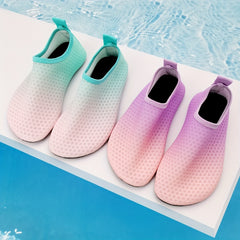 Gradient Girls' Shoes Non Slip Lightweight for Swimming Outdoor Events