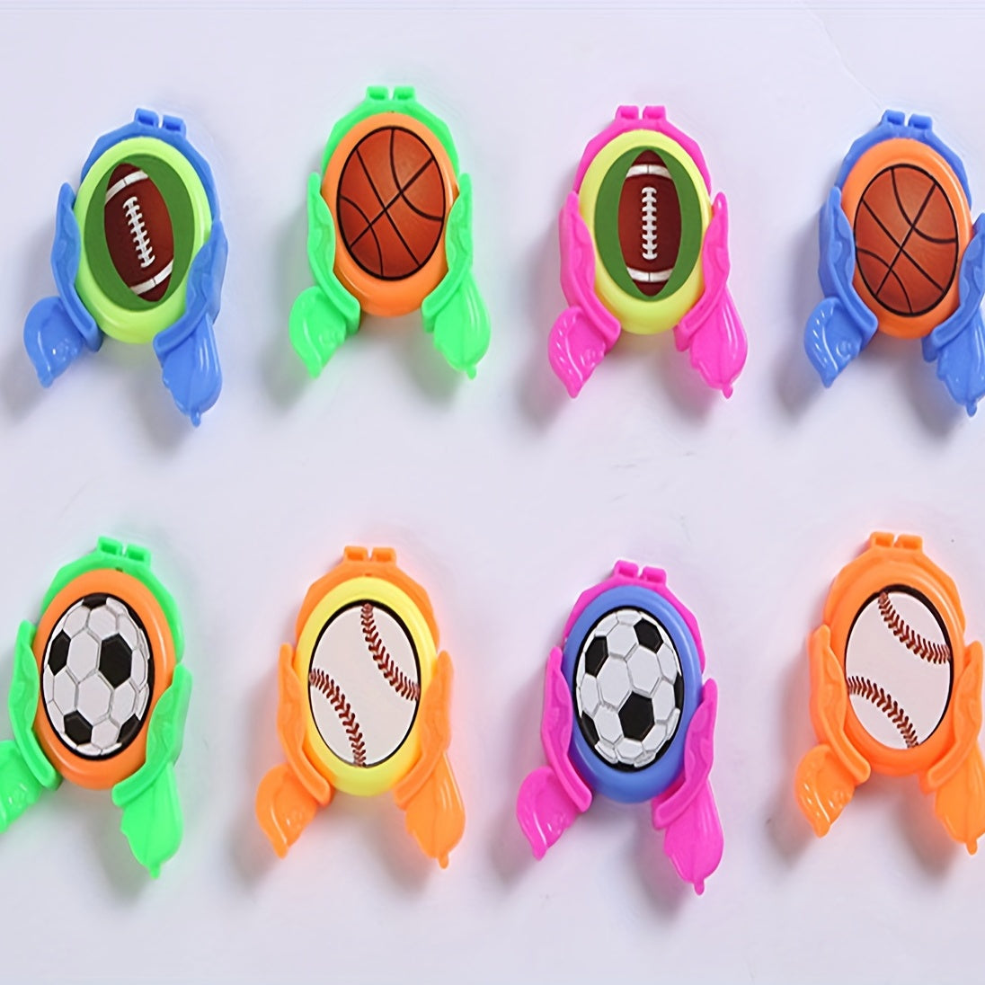 3pcs Football Flying Saucer Toy Mini Interactive Fidget Toy