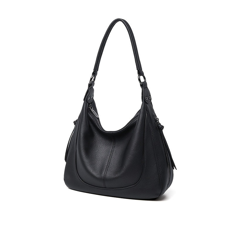 Stylish Cowhide Handbag for Parties and Daily Use