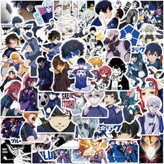 50pcs Anime Stickers Scrapbooking Motorcycle Skateboard Bicycle PVC Waterproof
