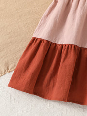 Baby Girls Ruffle Trim Cami Dress for Summer
