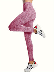 High Waist Yoga Pants With Pocket Running Sports Workout Fitness Leggings