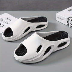 Men's Cloud Slides Slippers Quick Drying Lightweight Non Slip House Shoes