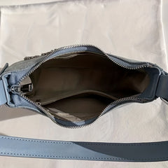Y2K Heart Shoulder Bag Denim Handbag for Women