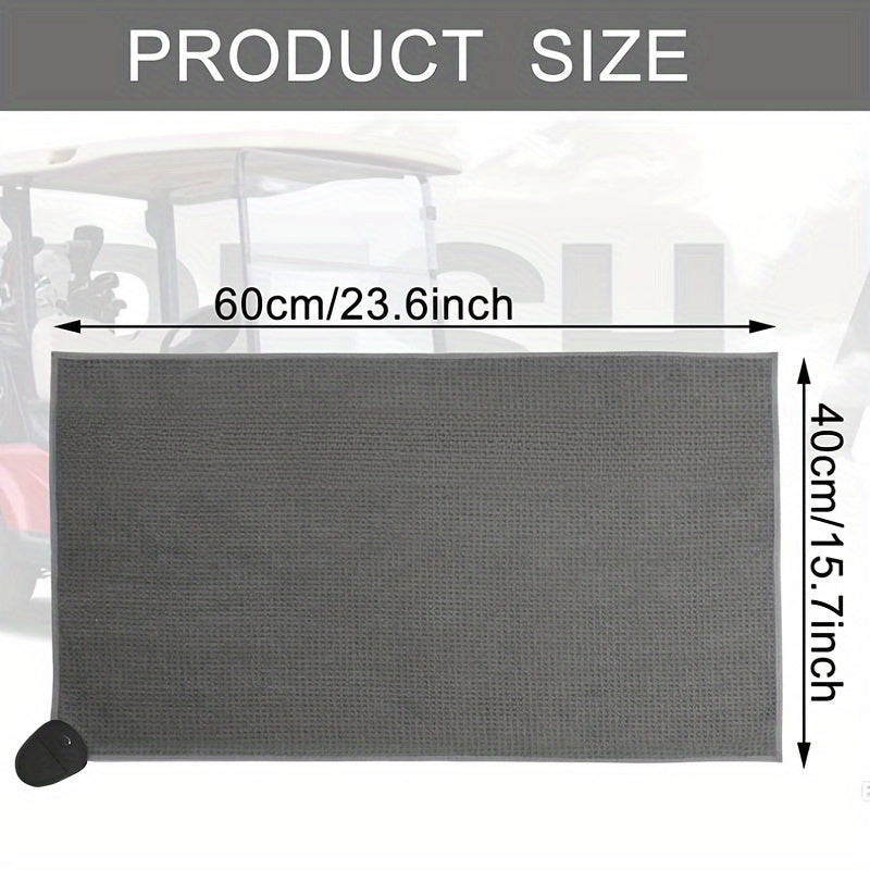 Golf Magnetic Microfiber Towel Quick Drying Sweat Absorbing Towel