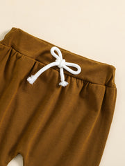 Baby Boys Long Sleeve Romper Top Trousers 2pcs Contrast Autumn Winter Outfit