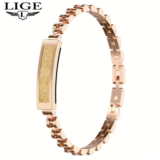 LIGE Smart Bracelet Watch Fitness Tracker for Women Girls