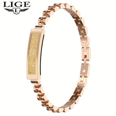 LIGE Smart Bracelet Watch Fitness Tracker for Women Girls