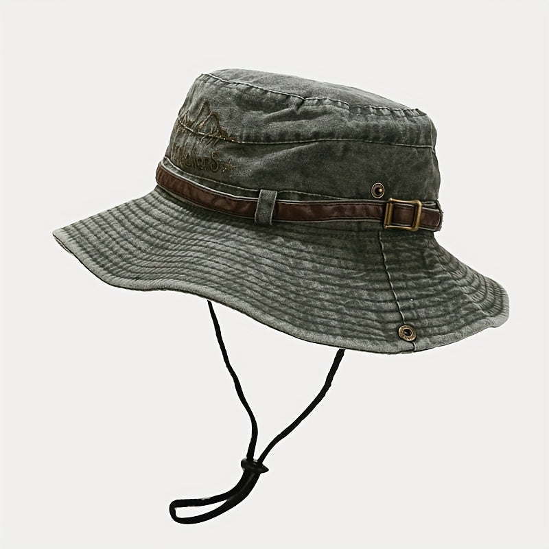 Wide Brim Sun Hat Men Women Beach Fishing Outdoor Summer Boonie Hat