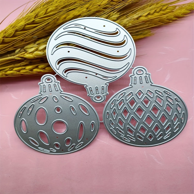 1pc Metal Cutting Dies Stencils DIY Scrapbook Christmas Ball Card Making