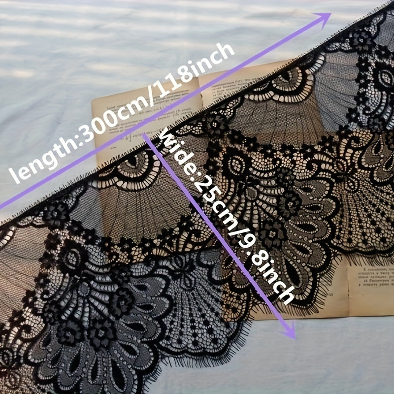 Lace Edge Trim Applique Sewing Crafts Clothing Sleeve Skirt Splicing Fabric