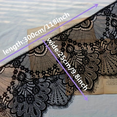 Lace Edge Trim Applique Sewing Crafts Clothing Sleeve Skirt Splicing Fabric