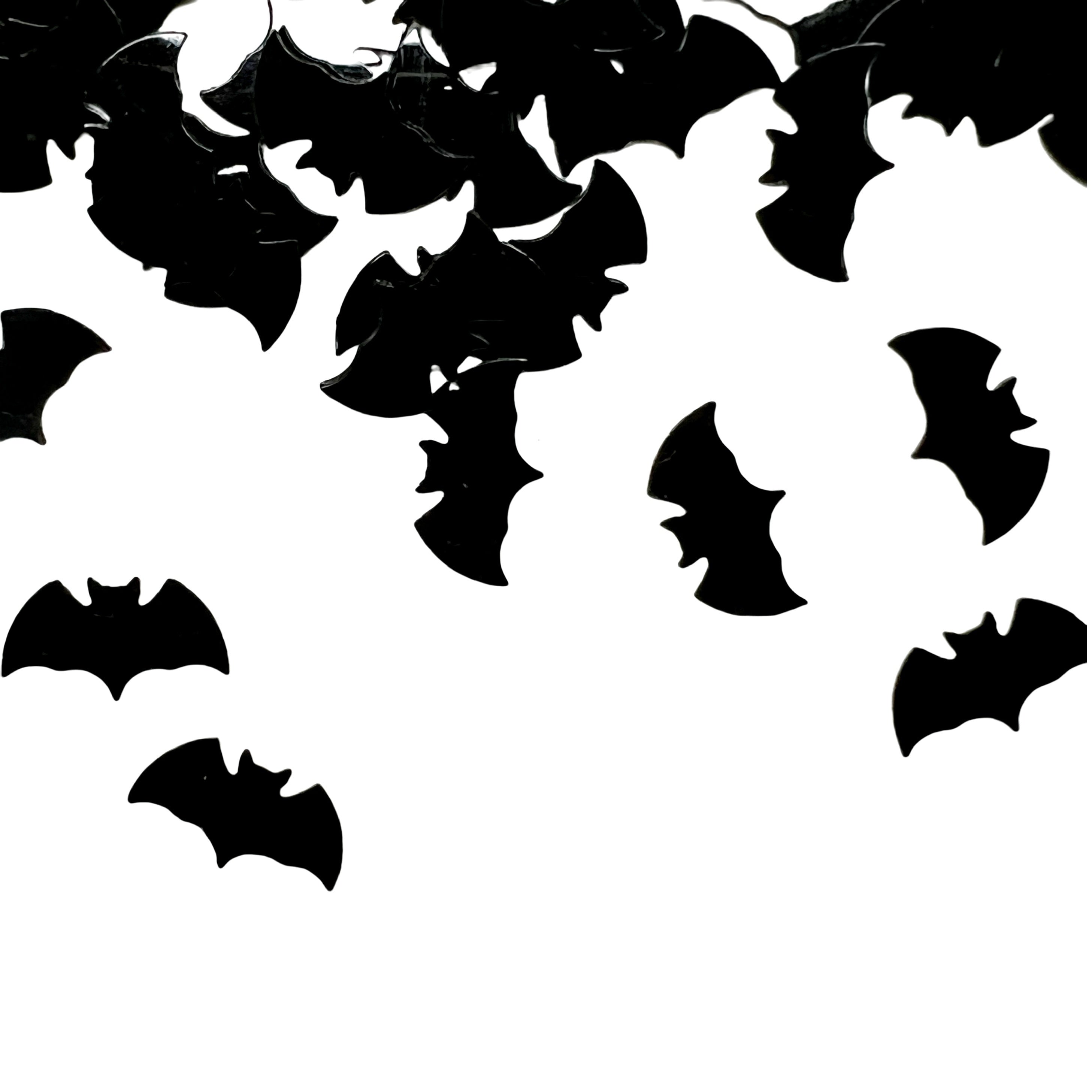 Halloween Party Confetti Bats for Table Decor DIY