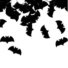 Halloween Party Confetti Bats for Table Decor DIY