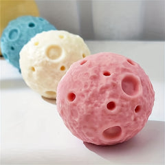 2PCS Resin Planet Candle Molds 3D Earth Craft Art Silicone Soap Making Mold