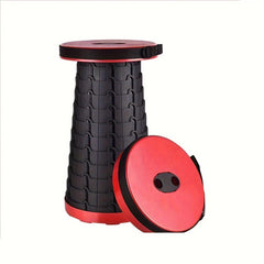 Portable Folding Telescopic Stool For Outdoor Camping Hiking Fishing Garden