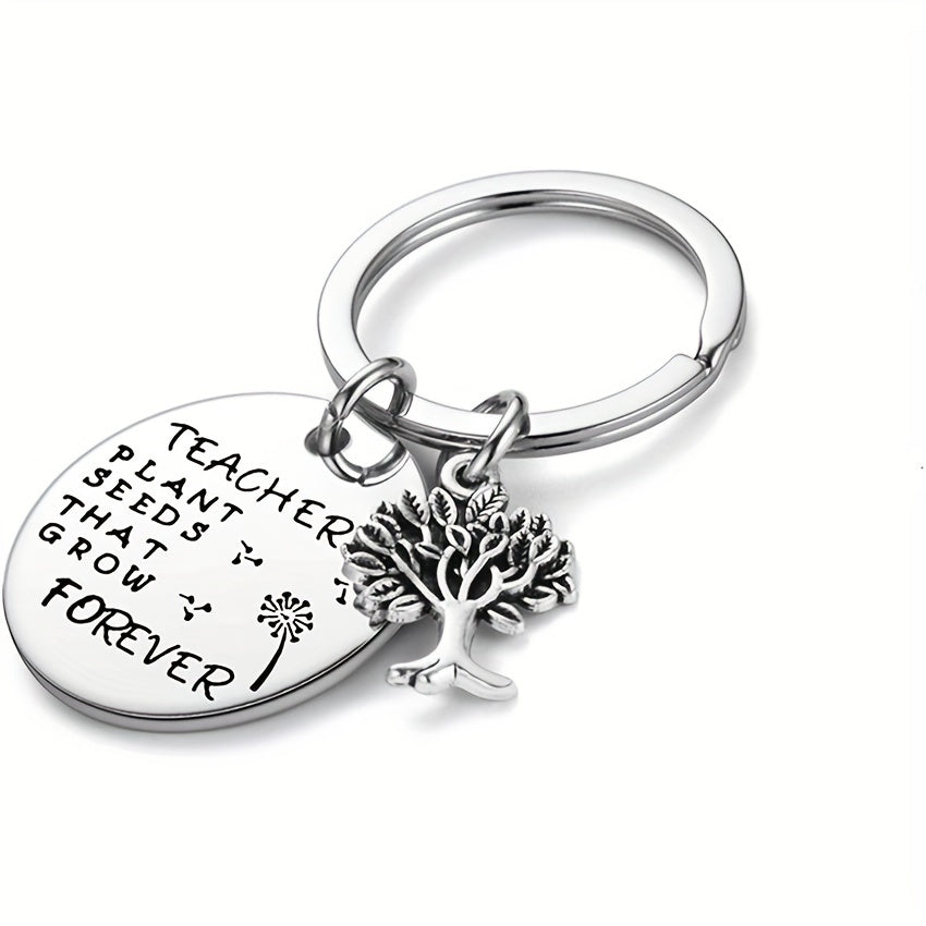 Teacher's Gift Keychain Novelty Pendant Necklace