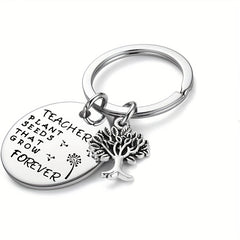 Teacher's Gift Keychain Novelty Pendant Necklace