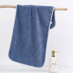 Soft Coral Fleece Hand Towel 35x13in