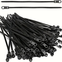 100pcs Cable Ties Reusable Nylon Zip Fasteners