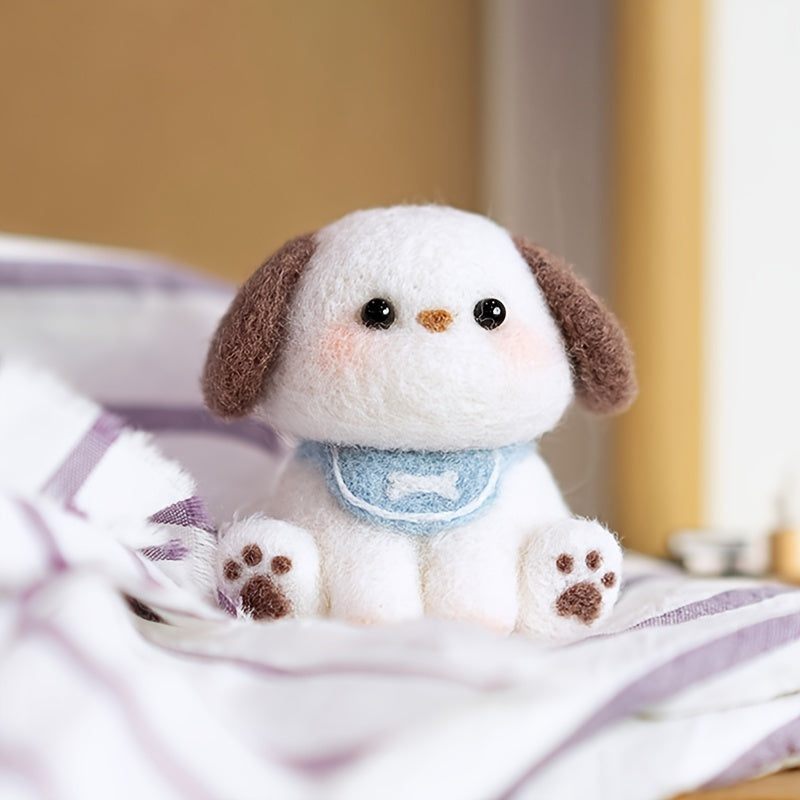 Dog Plush Felt DIY Kit Gift Doll Home Decor