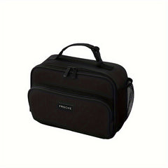 Portable Insulated Lunch Bag Polyester Handbag Organizer Thermal Cooler