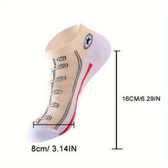 Men's Ankle Socks 5 Pairs Thin Sweat Absorbing Deodorant Sports Socks