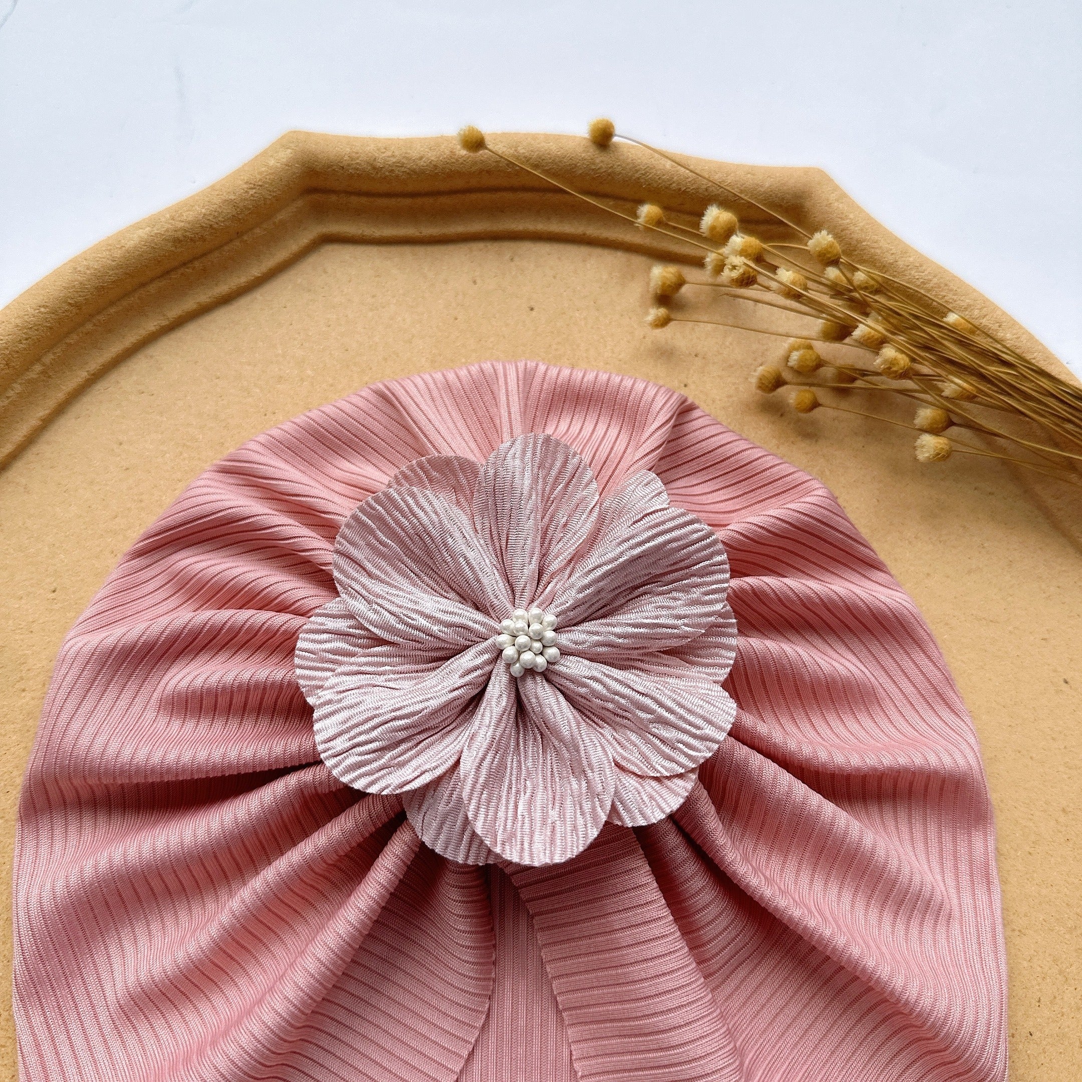 Baby Girls Solid Cap Soft Hair Wrap Head Accessories