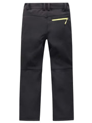 Kid's Windproof Fleece Outdoor Pants for Hiking
