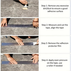 1pc Aluminum Foil Butyl Adhesive Tape Waterproof Sealing Self adhesive Tape