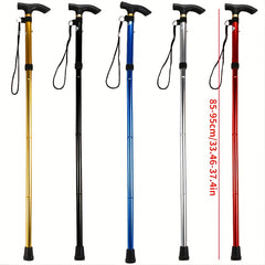 Foldable Lightweight Walking Stick Adjustable Trekking Pole