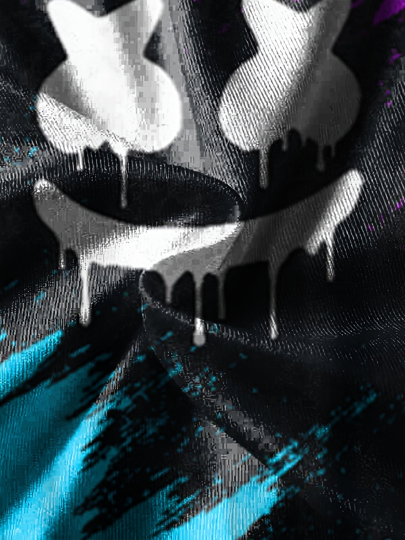 Happy Face Print Kid's Sweatshirt Unisex Pullover for Spring Fall Winter