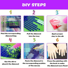 Butterfly Rhinestone Diamond Painting Kit for Adults